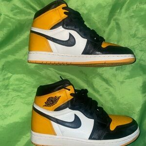 Jordan Retro 1s Yellow toe size 7.0